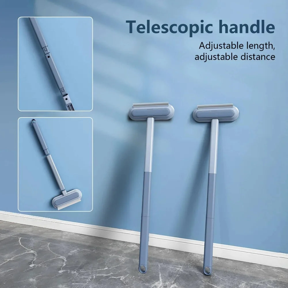 Pet Hair Removal Set Tool Reusable Static Removal Gloves Double-Sided Grooming Gloves Remove Dog Cat Hair Carpets Sofa Cleaner