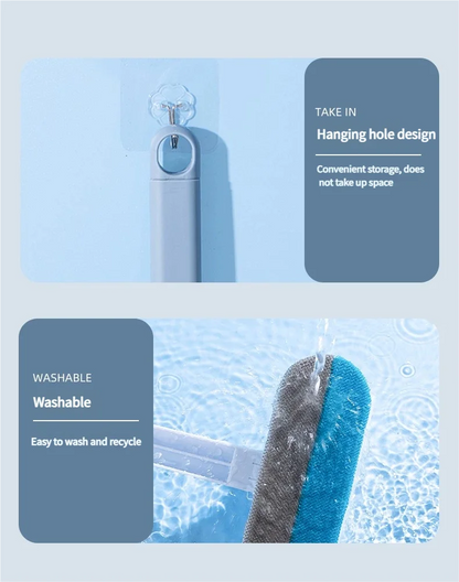 Pet Hair Removal Set Tool Reusable Static Removal Gloves Double-Sided Grooming Gloves Remove Dog Cat Hair Carpets Sofa Cleaner